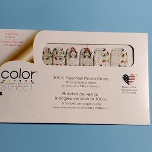 COLOR STREET NAIL POLISH "What Fun It Is" Glitter